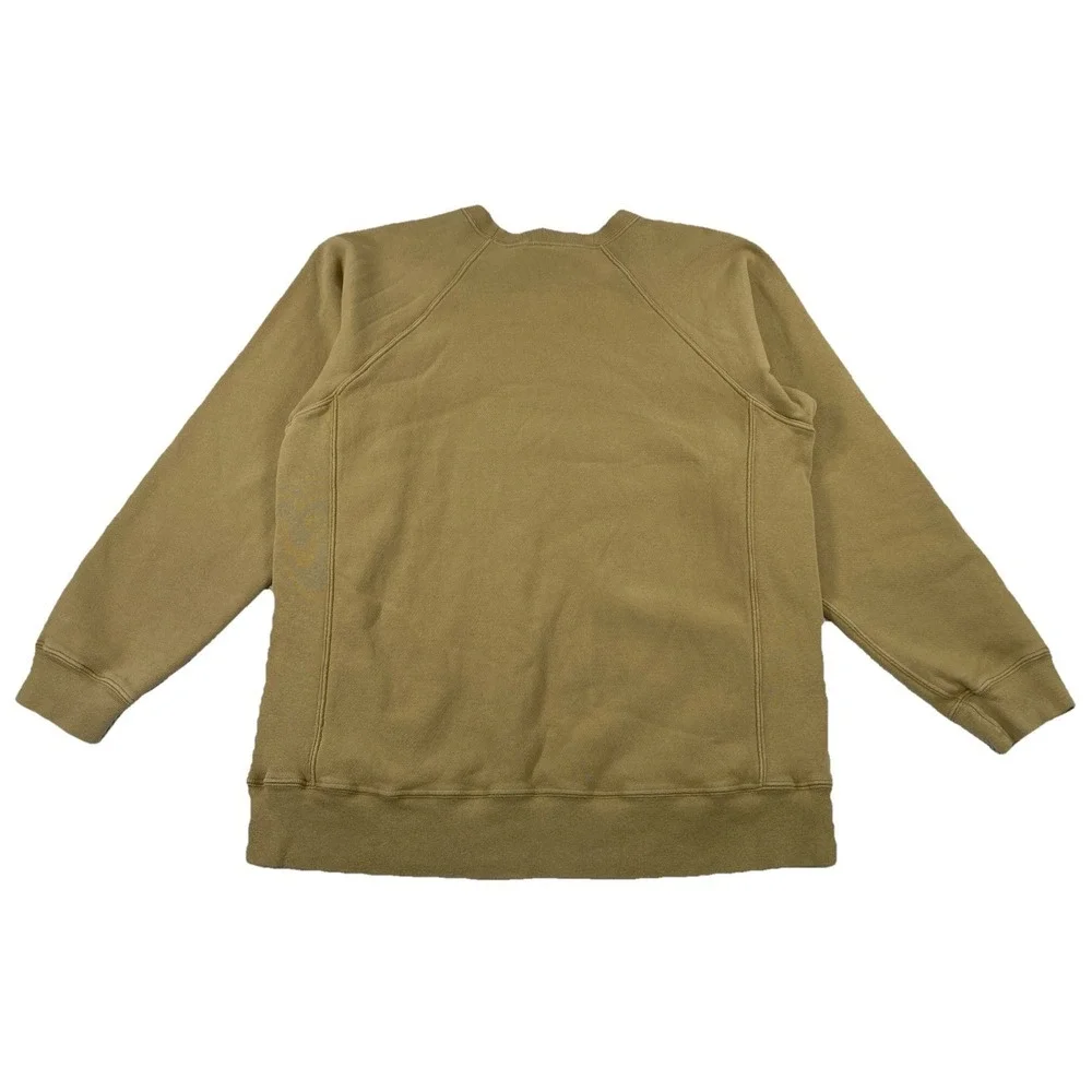 PAA Crewneck Sweatshirt Cotton French Terry Beige USA‎ Men's XXL